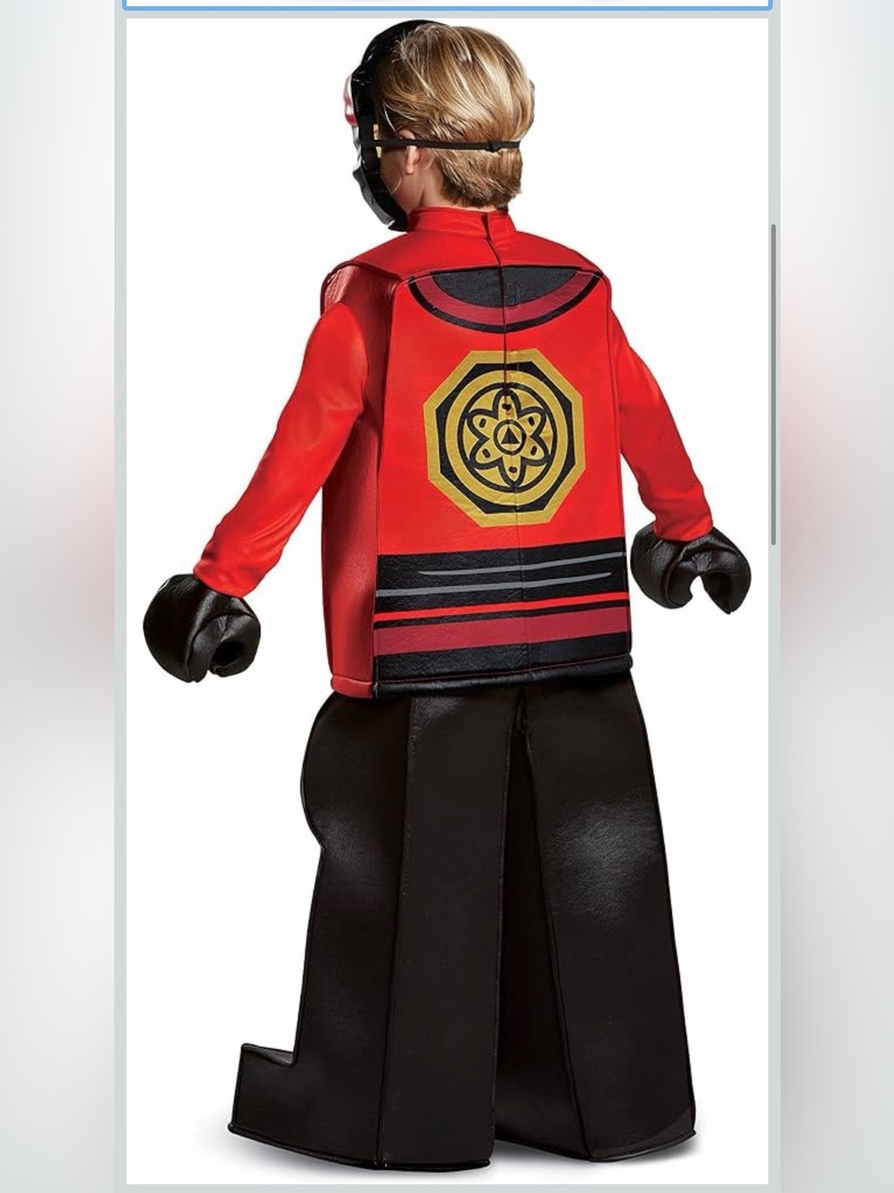 LEGO NINJAGO Kai Movie Costume Boys M 7-8 - Picture 2 of 16